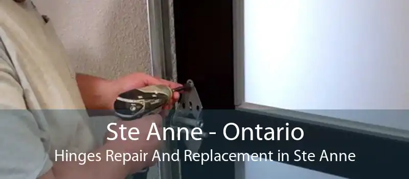 Ste Anne - Ontario Hinges Repair And Replacement in Ste Anne