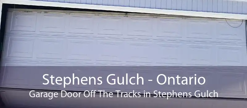 Stephens Gulch - Ontario Garage Door Off The Tracks in Stephens Gulch