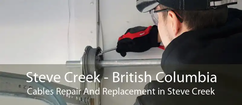 Steve Creek - British Columbia Cables Repair And Replacement in Steve Creek
