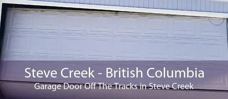 Steve Creek - British Columbia Garage Door Off The Tracks in Steve Creek