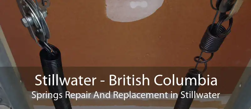 Stillwater - British Columbia Springs Repair And Replacement in Stillwater