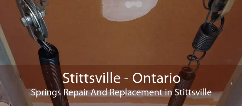 Stittsville - Ontario Springs Repair And Replacement in Stittsville
