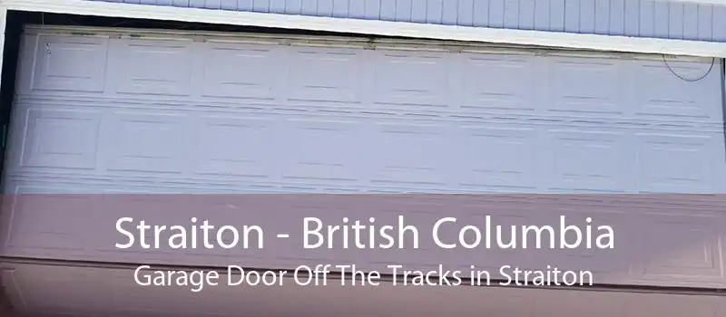Straiton - British Columbia Garage Door Off The Tracks in Straiton