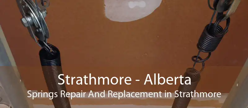 Strathmore - Alberta Springs Repair And Replacement in Strathmore