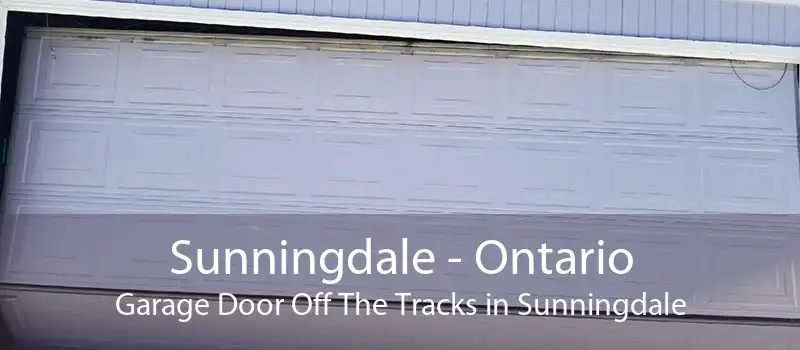 Sunningdale - Ontario Garage Door Off The Tracks in Sunningdale
