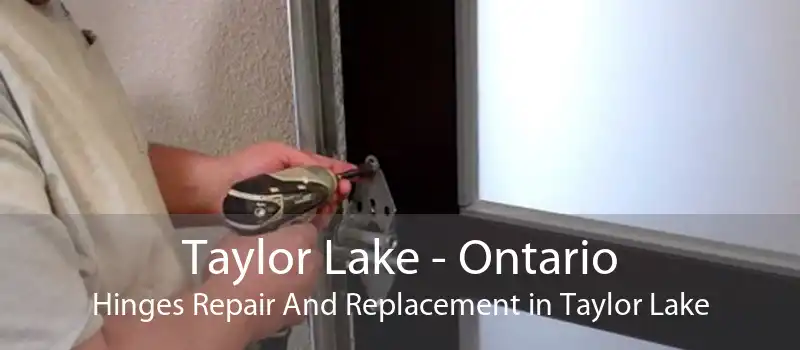 Taylor Lake - Ontario Hinges Repair And Replacement in Taylor Lake