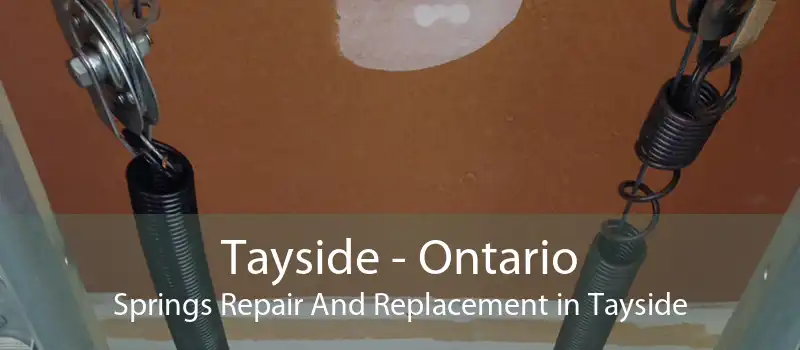Tayside - Ontario Springs Repair And Replacement in Tayside