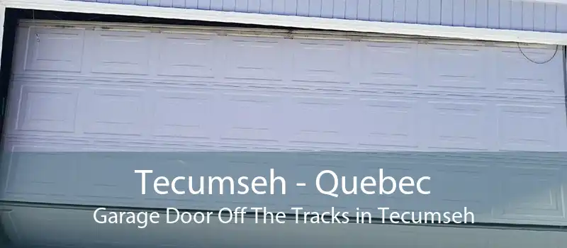 Tecumseh - Quebec Garage Door Off The Tracks in Tecumseh