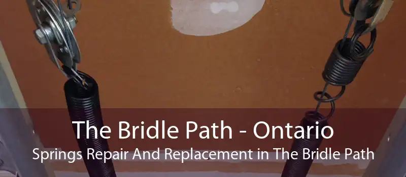 The Bridle Path - Ontario Springs Repair And Replacement in The Bridle Path