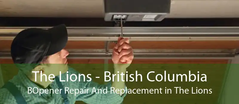 The Lions - British Columbia BOpener Repair And Replacement in The Lions