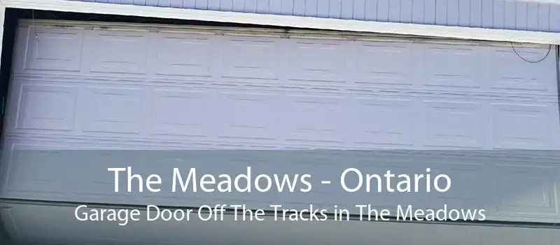 The Meadows - Ontario Garage Door Off The Tracks in The Meadows