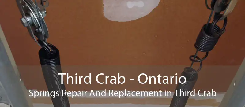 Third Crab - Ontario Springs Repair And Replacement in Third Crab
