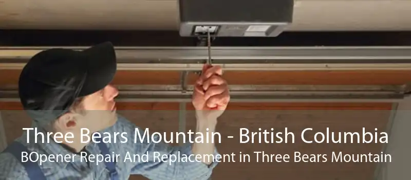 Three Bears Mountain - British Columbia BOpener Repair And Replacement in Three Bears Mountain