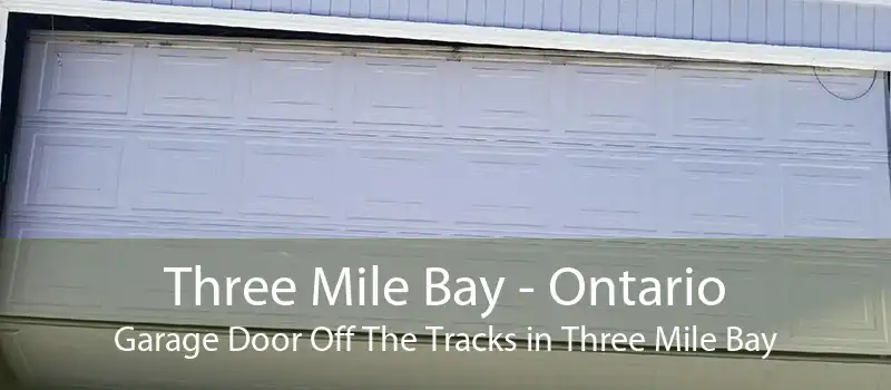 Three Mile Bay - Ontario Garage Door Off The Tracks in Three Mile Bay