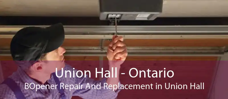 Union Hall - Ontario BOpener Repair And Replacement in Union Hall