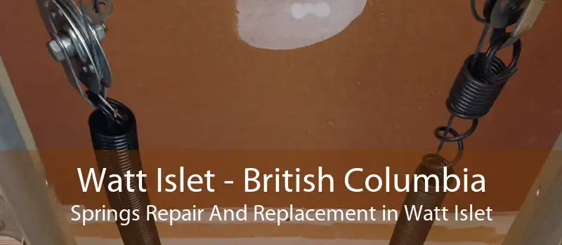 Watt Islet - British Columbia Springs Repair And Replacement in Watt Islet