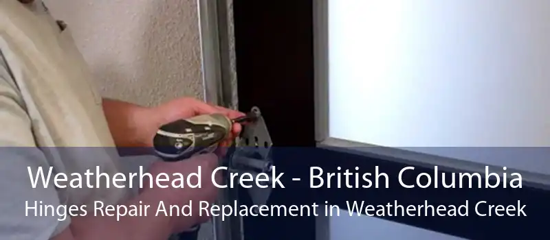 Weatherhead Creek - British Columbia Hinges Repair And Replacement in Weatherhead Creek