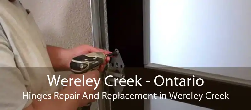Wereley Creek - Ontario Hinges Repair And Replacement in Wereley Creek