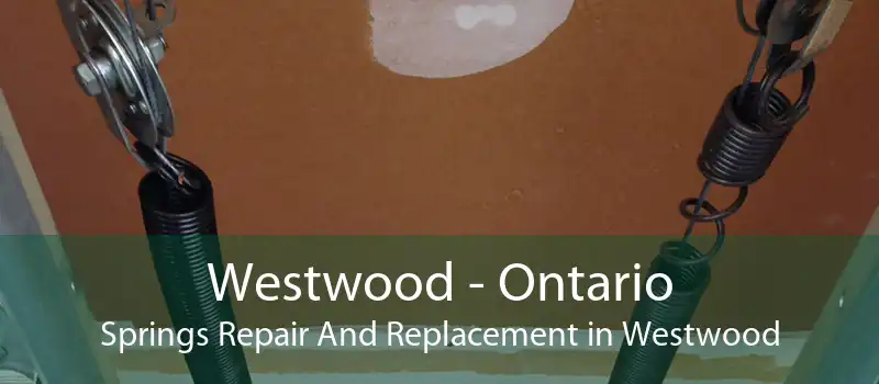 Westwood - Ontario Springs Repair And Replacement in Westwood