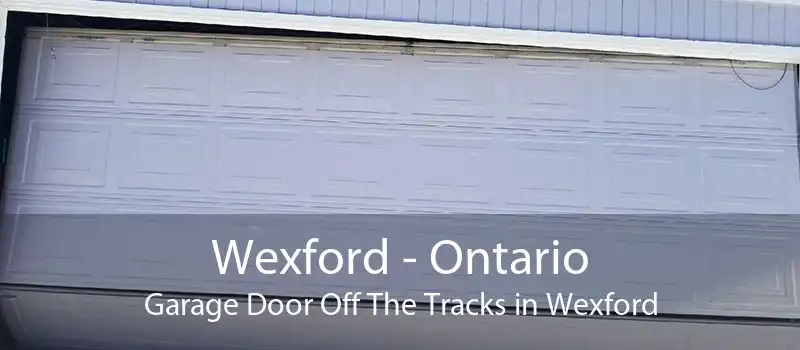 Wexford - Ontario Garage Door Off The Tracks in Wexford