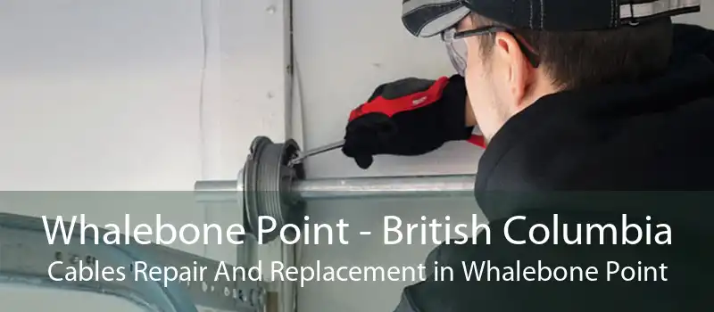 Whalebone Point - British Columbia Cables Repair And Replacement in Whalebone Point