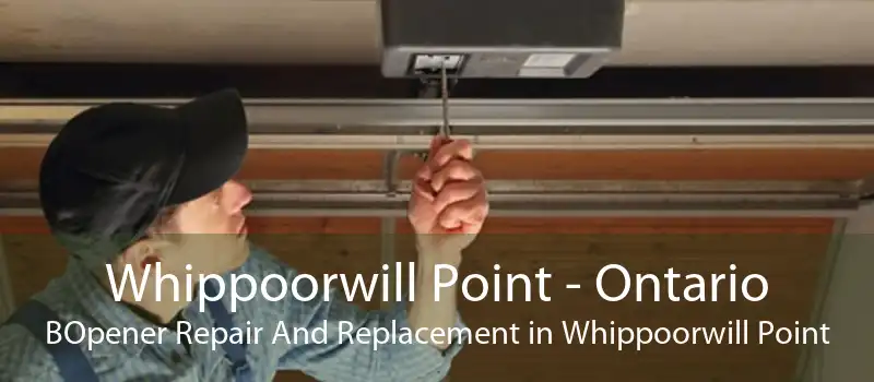 Whippoorwill Point - Ontario BOpener Repair And Replacement in Whippoorwill Point