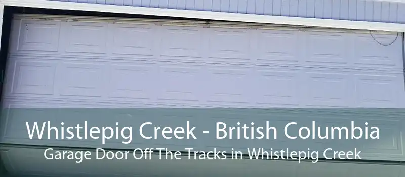 Whistlepig Creek - British Columbia Garage Door Off The Tracks in Whistlepig Creek