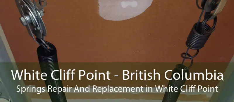 White Cliff Point - British Columbia Springs Repair And Replacement in White Cliff Point