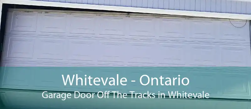 Whitevale - Ontario Garage Door Off The Tracks in Whitevale