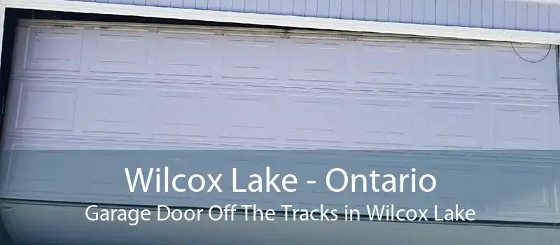 Wilcox Lake - Ontario Garage Door Off The Tracks in Wilcox Lake
