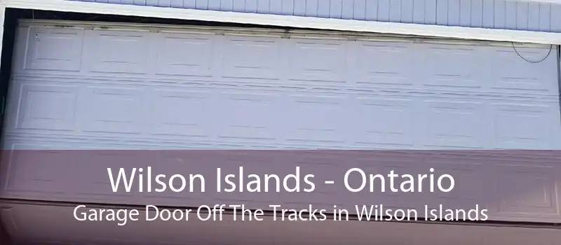 Wilson Islands - Ontario Garage Door Off The Tracks in Wilson Islands