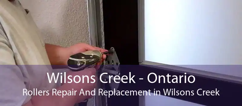 Wilsons Creek - Ontario Rollers Repair And Replacement in Wilsons Creek