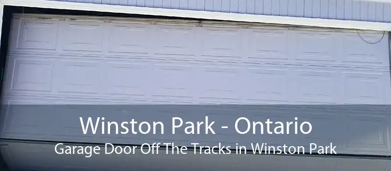 Winston Park - Ontario Garage Door Off The Tracks in Winston Park