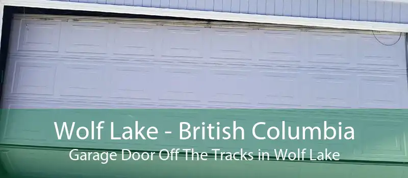 Wolf Lake - British Columbia Garage Door Off The Tracks in Wolf Lake
