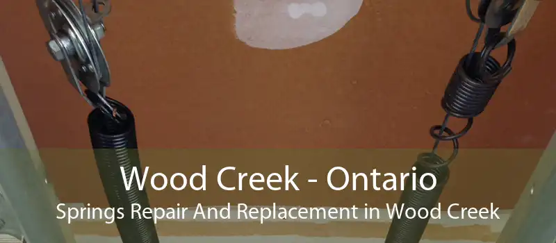 Wood Creek - Ontario Springs Repair And Replacement in Wood Creek