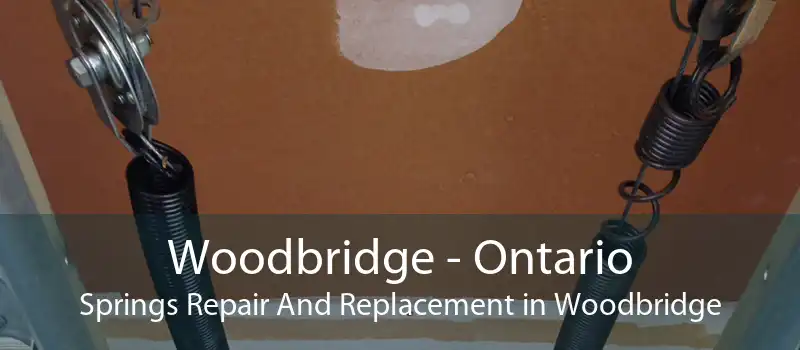 Woodbridge - Ontario Springs Repair And Replacement in Woodbridge