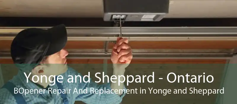 Yonge and Sheppard - Ontario BOpener Repair And Replacement in Yonge and Sheppard