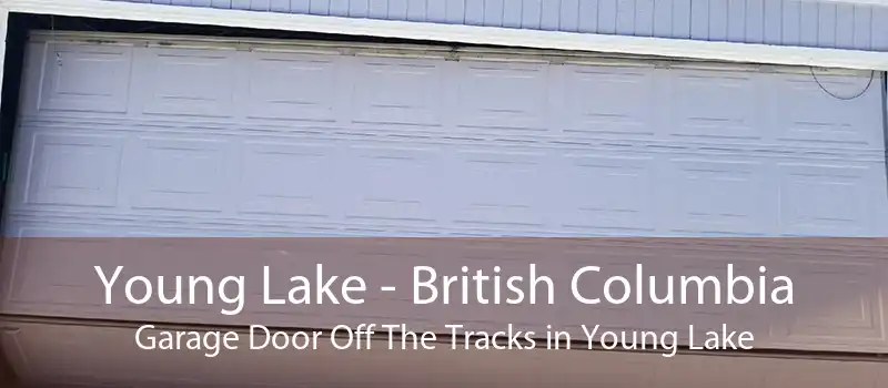 Young Lake - British Columbia Garage Door Off The Tracks in Young Lake
