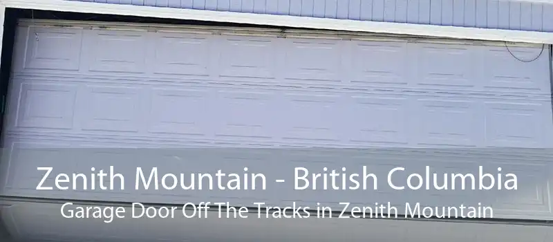Zenith Mountain - British Columbia Garage Door Off The Tracks in Zenith Mountain