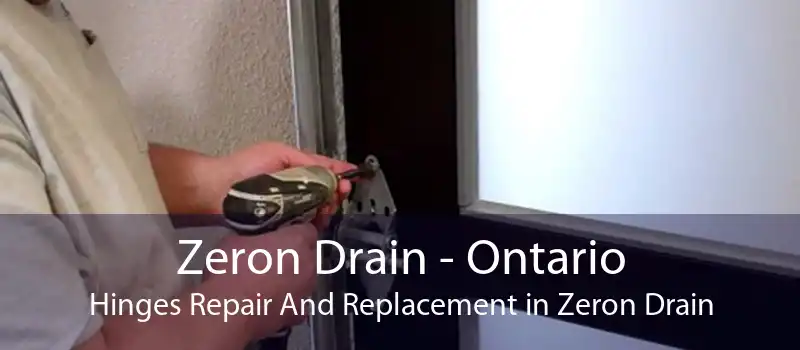 Zeron Drain - Ontario Hinges Repair And Replacement in Zeron Drain